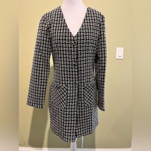 Crescent Long‎ Tweed Jacket